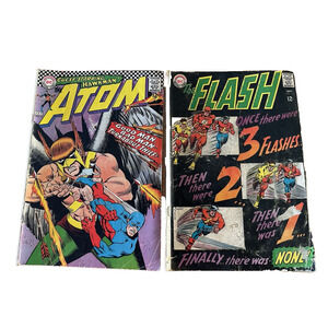 DC Comics, The Flash #173 & The Atom #31, 1967 FAIR Vintage